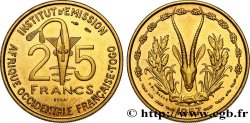 AFRICA FRANCESA DEL OESTE - TOGO Essai de 25 Francs 1957 Paris