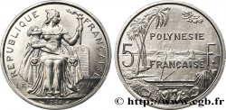 FRANZÖSISCHE-POLYNESIEN 5 Francs I.E.O.M. Polynésie Française 1984 Paris