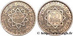 MOROCCO - FRENCH PROTECTORATE 20 Francs AH 1366 1947 Paris