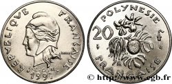 POLINESIA FRANCESE 20 Francs I.E.O.M 1997 Paris MS 
