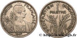 INDOCHINE FRANÇAISE 1 Piastre Union Française - Fédération Indochinoise 1947 Paris