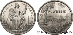 POLINESIA FRANCESE 2 Francs I.E.O.M. Polynésie Française 1977 Paris 