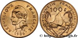 FRENCH POLYNESIA 100 Francs I.E.O.M 1986 Paris