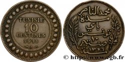 TUNEZ - Protectorado Frances 10 Centimes AH1329 1911 Paris