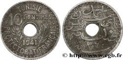 TUNISIA - Protettorato Francese 10 Centimes AH 1360 1941 Paris 