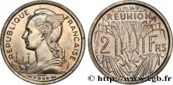 ISLA DE LA REUNIóN Essai de 2 Francs 1948 Paris