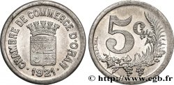 ARGELIA 5 Centimes Chambre de Commerce d’Oran 1921 