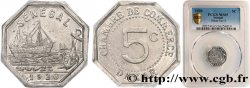 AFRIQUE FRANÇAISE - SÉNÉGAL 5 Centimes Chambre de Commerce Dakar 1920 