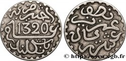 MAROCCO 1/2 Dirham Abdul Aziz I an 1320 1902 Londres 