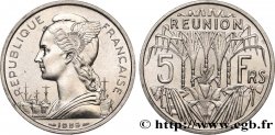 REUNION 5 Francs Marianne / canne à sucre 1955 Paris