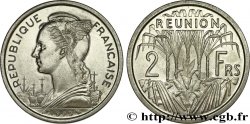 ISLA DE LA REUNIóN 2 Francs Marianne / canne à sucre 1973 Paris