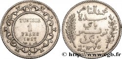 TUNESIEN - Französische Protektorate  1 Franc AH 1335 1917 Paris