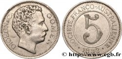 NEW CALEDONIA 5 Francs Digeon &Co - Gomen 1882  AU 