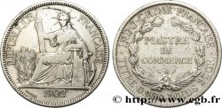 INDOCINA FRANCESE 1 Piastre de Commerce 1902 Paris 