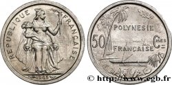 POLINESIA FRANCESA 50 Centimes 1965 Paris