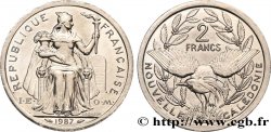 NOUVELLE CALÉDONIE 2 Francs I.E.O.M. 1987 Paris