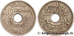 TUNISIE - PROTECTORAT FRANÇAIS 10 Centimes AH1345 1926 Paris