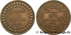 TUNISIA - FRENCH PROTECTORATE 10 Centimes AH1329 1911 Paris
