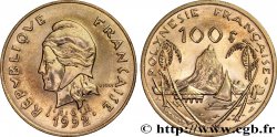 FRENCH POLYNESIA 100 Francs I.E.O.M Marianne / Paysage polynésien 1992 Paris