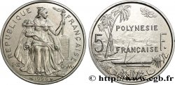 POLINESIA FRANCESE 5 Francs I.E.O.M. Polynésie Française 1996 Paris 