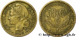 CAMERUN - Mandato Francese 50 Centimes 1925 Paris 