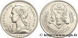 MADAGASCAR French Union Essai de 5 Francs 1953 Paris