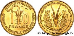 AFRIQUE OCCIDENTALE FRANÇAISE - TOGO 10 Francs 1957 Paris