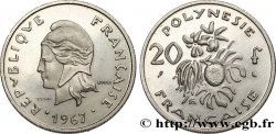 POLINESIA FRANCESA Essai de 20 Francs Marianne 1967 Paris