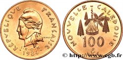 NUEVA CALEDONIA 100 Francs I.E.O.M. 1984 Paris