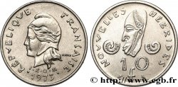 NUEVAS HÉBRIDAS (VANUATU desde 1980) 10 Francs 1973 Paris