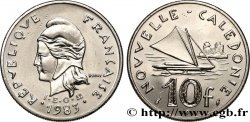 NUEVA CALEDONIA 10 Francs I.E.O.M.  1983 Paris