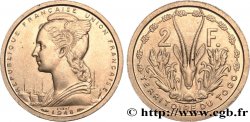 TOGO - UNION FRANÇAISE Essai de 2 Francs 1948 Paris