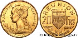 REUNION ISLAND 20 Francs 1971 Paris
