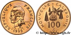 NEW CALEDONIA 100 Francs IEOM 1992 Paris MS 
