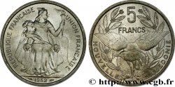 NEW CALEDONIA 5 Francs Union Française 1952 Paris