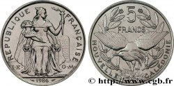 NUOVA CALEDONIA 5 Francs I.E.O.M. 1986 Paris 
