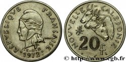 NUOVA CALEDONIA 20 Francs I.E.O.M.. 1972 Paris 