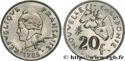 NUOVA CALEDONIA 20 Francs I.E.O.M. 1986 Paris 