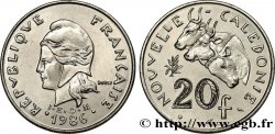 NOUVELLE CALÉDONIE 20 Francs I.E.O.M. 1986 Paris SPL 