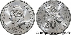 NOUVELLE CALÉDONIE 20 Francs I.E.O.M. 1986 Paris
