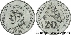 NEUKALEDONIEN 20 Francs I.E.O.M. 1986 Paris