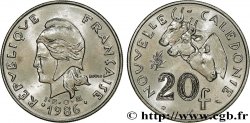 NEW CALEDONIA 20 Francs I.E.O.M. 1986 Paris