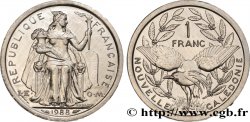NEW CALEDONIA 1 Franc I.E.O.M. 1988 Paris