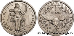 NUOVA CALEDONIA 1 Franc I.E.O.M.  1983 Paris 