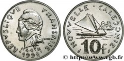 NUEVA CALEDONIA 10 Francs I.E.O.M. 1992 Paris