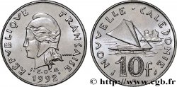 NUEVA CALEDONIA 10 Francs I.E.O.M. 1992 Paris