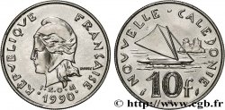 NUEVA CALEDONIA 10 Francs I.E.O.M.  1990 Paris