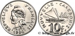 NUOVA CALEDONIA 10 Francs I.E.O.M.  1990 Paris 