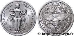 NOUVELLE CALÉDONIE 2 Francs I.E.O.M. 1987 Paris