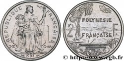 POLINESIA FRANCESA 2 Francs 1993 Paris